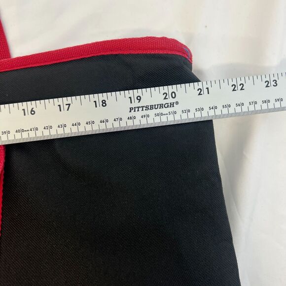 Trader Joes Insulated Cooler Bag Red & Black Large Reusable Eco-Friendly - Picture 8 of 10